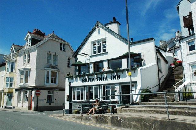 The Britannia Coaching Inn Aberdyfi Exterior foto